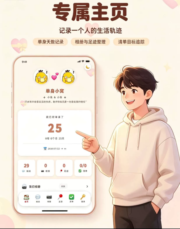 情侣小窝/情侣记录网站源码 全开源-创星溯资源站