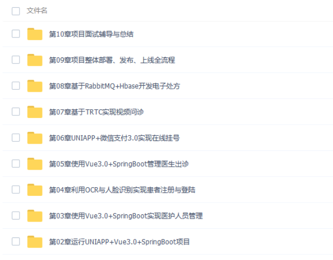 全栈开发医疗小程序 SpringBoot2.X + Vue + UniAPP 带源码-创星溯资源站